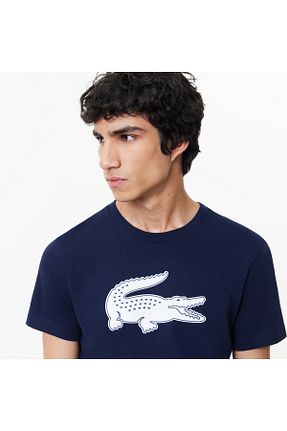 تیشرت سرمه ای مردانه رگولار Lacoste - کد 701454049