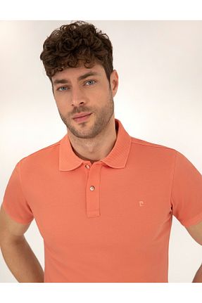 پولوشرت صورتی مردانه %100 پنبه Pierre Cardin - کد 828872896