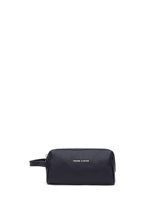 کیف دوشی سرمه ای مردانه چرم مصنوعی Pierre Cardin - کد 861356499
