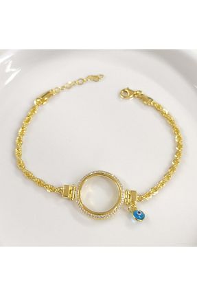 دستبند نقره صورتی زنانه 925 عیار Güler Yüzlü Silver - کد 844621304