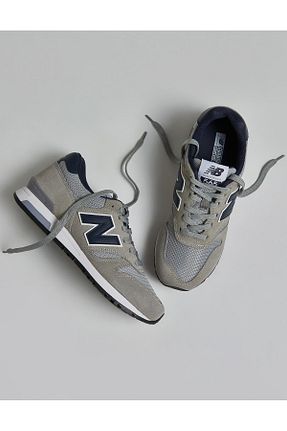 کفش پیاده روی طوسی زنانه پارچه ای New Balance - کد 730858123