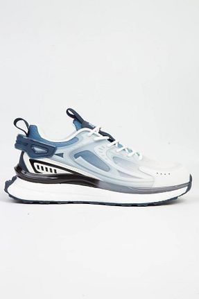 کفش اسنیکر سفید مردانه بند دار Pierre Cardin - کد 861366514