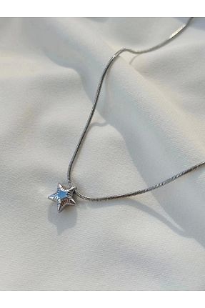 گردنبند جواهر زنانه برنجی Eylülün Takısı - کد 845687317