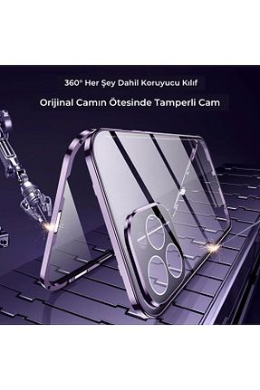 کاور و قاب بنفش iPhone 14 Pro Max Lumaticaret - کد 861336500