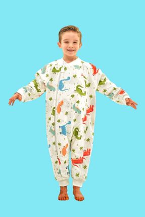 سرهمی خواب سفید بچه گانه پنبه ای Happystore - کد 66104652