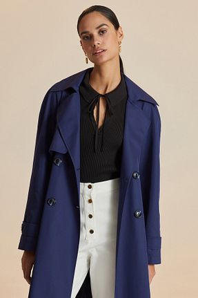بلوز مشکی زنانه طرح دار W Collection - کد 692140863