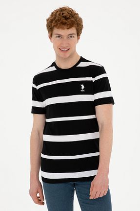 تیشرت مشکی مردانه رگولار U.S. Polo Assn. - کد 833024024