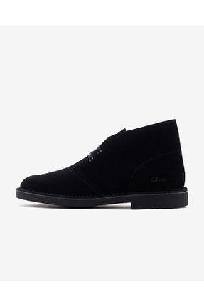بوت / نیم بوت مشکی مردانه پاشنه تخت CLARKS - کد 792350622