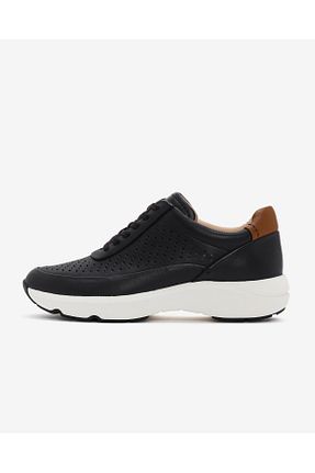 کفش اسنیکر مشکی زنانه بند دار CLARKS - کد 831289791