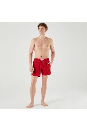 شلوارک و برمودا قرمز مردانه رگولار Lacoste - کد 282100757