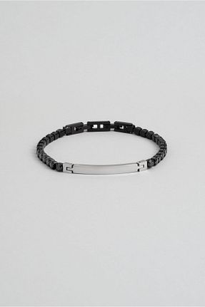 دستبند استیل (فولاد) متالیک مردانه استیل (فولاد) So Chic - کد 861540175