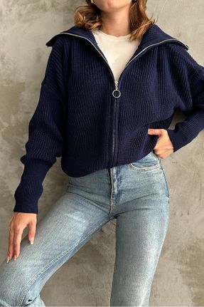 رویه سرمه ای زنانه پنبه پلی استر macharel jeans - کد 854706330