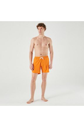 شلوارک و برمودا نارنجی مردانه رگولار Lacoste - کد 282100609