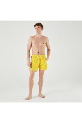 شلوارک و برمودا زرد مردانه رگولار Lacoste - کد 282100119
