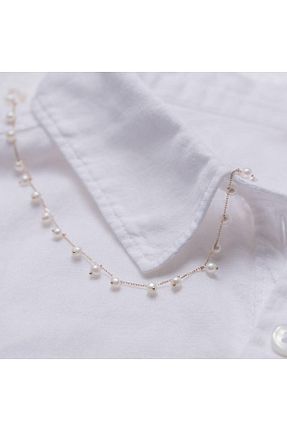 گردنبند طلا زرد زنانه 14 عیار MİNİMAL - کد 861543984