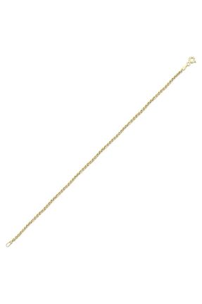 دستبند طلا زرد زنانه 14 عیار Assos Pırlanta - کد 861553993