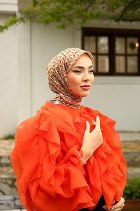 روسری سبز پنبه ای Silk Home - کد 844389919