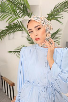 روسری صورتی پنبه ای Silk Home - کد 826949285