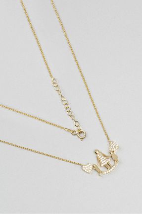 گردنبند نقره زرد زنانه 925 عیار So Chic - کد 647040651