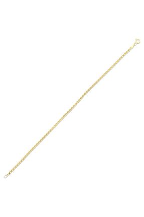 دستبند طلا زرد زنانه 14 عیار Assos Pırlanta - کد 861554155