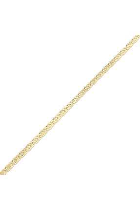 دستبند طلا زرد زنانه 14 عیار Assos Pırlanta - کد 861553913