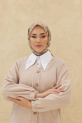 روسری زرد پنبه ای Silk Home - کد 769975572