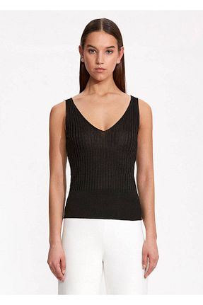 بلوز مشکی زنانه ساده Knitss - کد 669723824