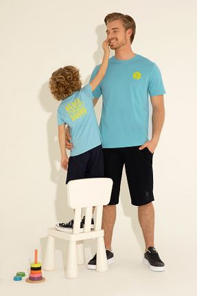 تیشرت آبی بچه گانه رگولار U.S. Polo Assn. - کد 832992248
