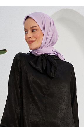 روسری بنفش پنبه ای İpekhan - کد 446481736