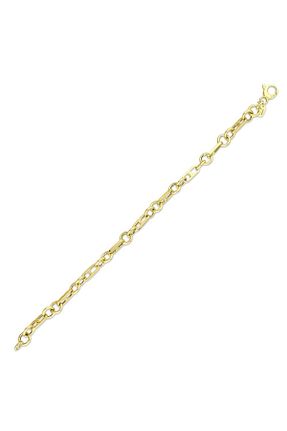 دستبند طلا زرد زنانه 14 عیار Assos Pırlanta - کد 861556594