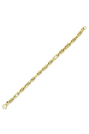 دستبند طلا زرد زنانه 14 عیار Assos Pırlanta - کد 861556615