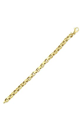 دستبند طلا زرد زنانه 14 عیار Assos Pırlanta - کد 861556618