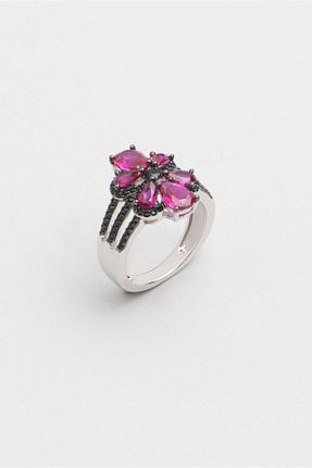 انگشتر نقره سفید زنانه زیرکن So Chic - کد 241778638