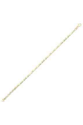 دستبند طلا زرد زنانه 14 عیار Assos Pırlanta - کد 861554014