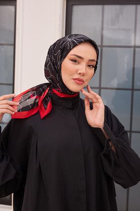 روسری مشکی پنبه ای Silk Home - کد 744300420