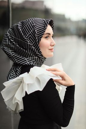 روسری مشکی İpek Tivil Silk Home - کد 381536567
