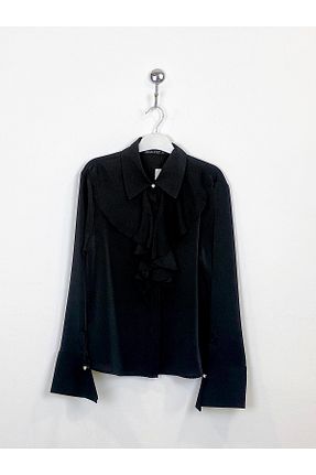 پیراهن سایز بزرگ مشکی زنانه سایز بزرگ PERA MODA - کد 780524881