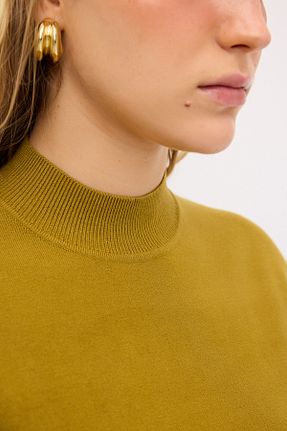 پلیور سبز زنانه ساده adL - کد 859379705