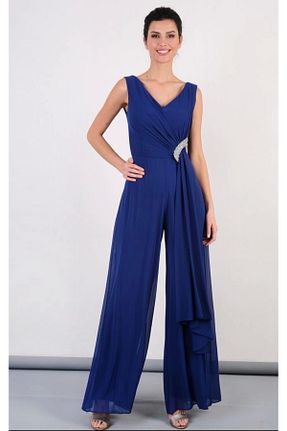 سرهمی آبی زنانه بدون آستین Selence - کد 855796425