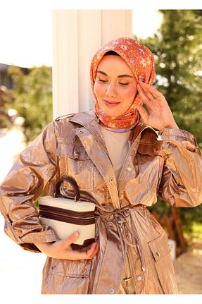 روسری بنفش İpek Tivil Silk Home - کد 820842312