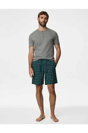 ست لباس راحتی آبی مردانه طرح دار Marks & Spencer - کد 856139778