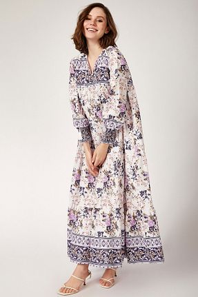 لباس بنفش زنانه بافتنی Bigdart - کد 38996616