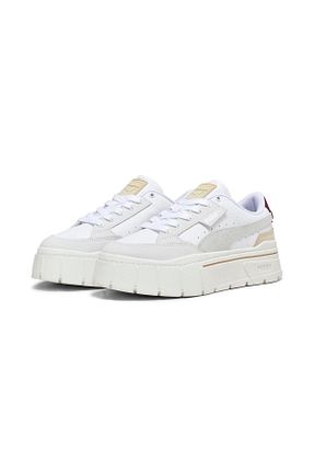 کفش اسنیکر سفید زنانه بند دار Puma - کد 737368578