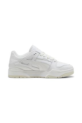 کفش اسنیکر سفید زنانه بند دار Puma - کد 798062583