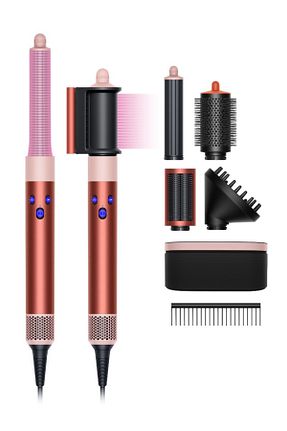 اتو فر کننده مو صورتی تیتانیوم Plaka DYSON - کد 861905028