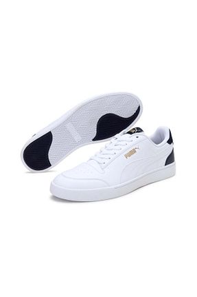 کفش اسنیکر سفید مردانه PU Puma - کد 90157199