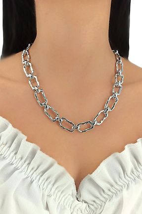گردنبند جواهر زنانه برنجی Çlk Accessories - کد 794138546