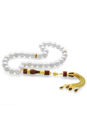 تسبیح بژ سنگ طبیعی Tesbihane - کد 6689167