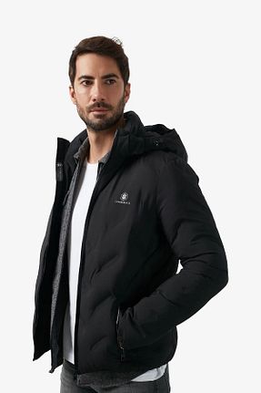 کاپشن اسپرت مشکی مردانه رگولار Lumberjack - کد 776835134
