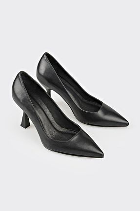 کفش استایلیتو مشکی پاشنه نازک Elle - کد 861630460